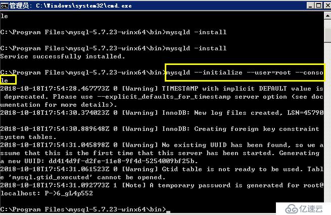 Windows安装MySQL5.7教程及忘记root密码的解决方法