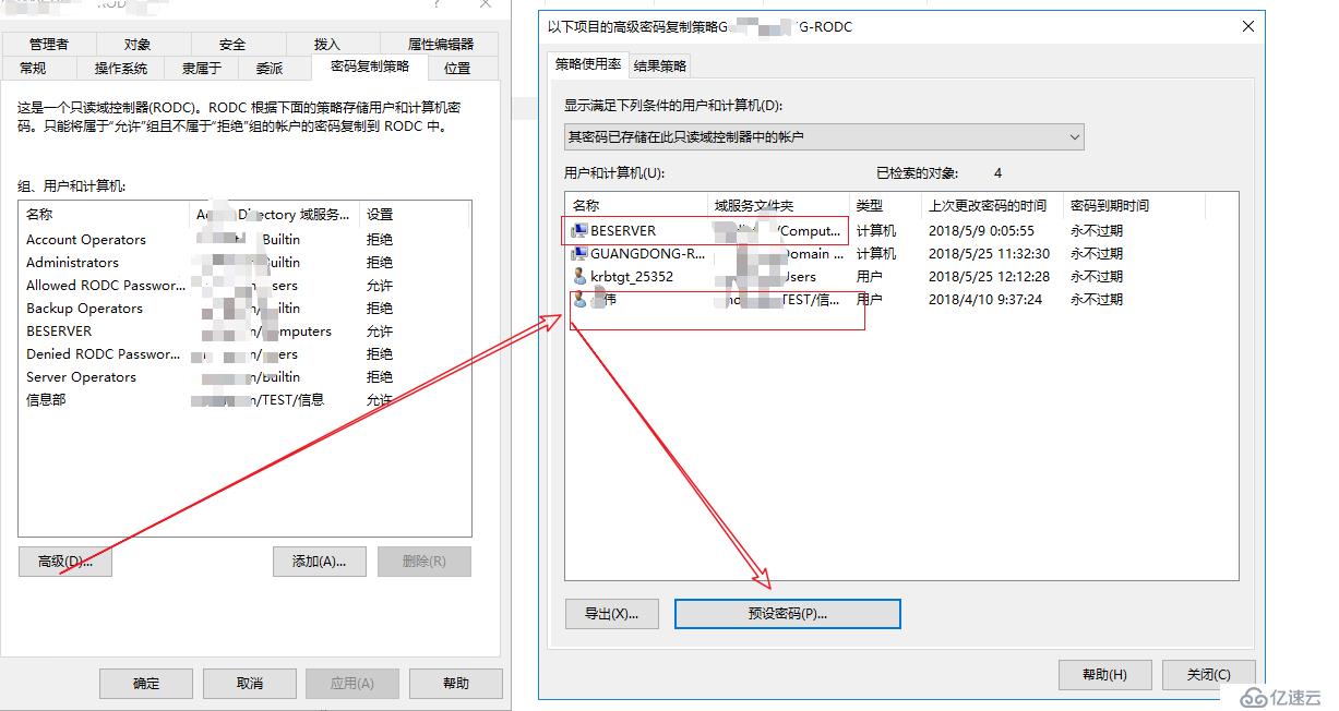 只讀域控制器RODC的一些知識點(diǎn)