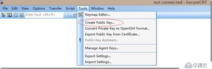 windows 系统下利用SecureCRT、xshell   生成ssh登陆linux的公钥