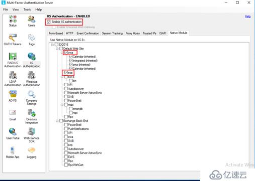 MFA(Multi-FactorAuthentication)应用之Exchange ECP/OWA