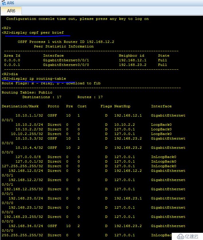 中小型企業(yè)網(wǎng)絡構建 OSPF 多區(qū)域配置