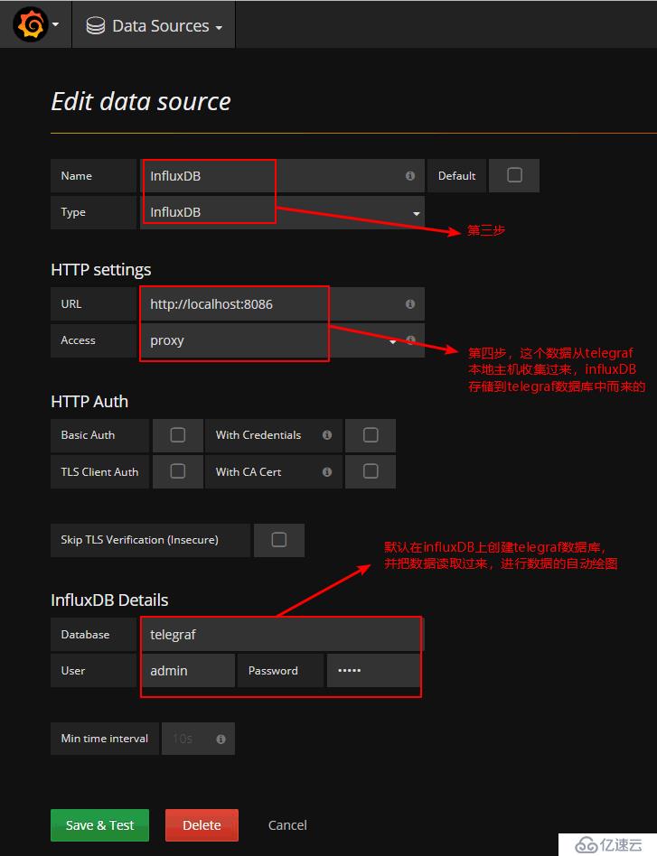 Windows下本机简易监控系统搭建（Telegraf+Influxdb+Grafana）