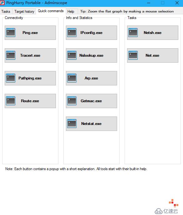 PingHurry Portable - Adminscope，多功能ping工具