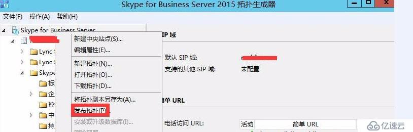 Skype for business混合部署系列之二自定义拓扑信息