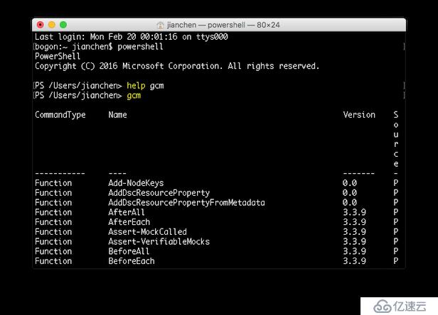 PowerShell 学习笔记——PS On MacOS