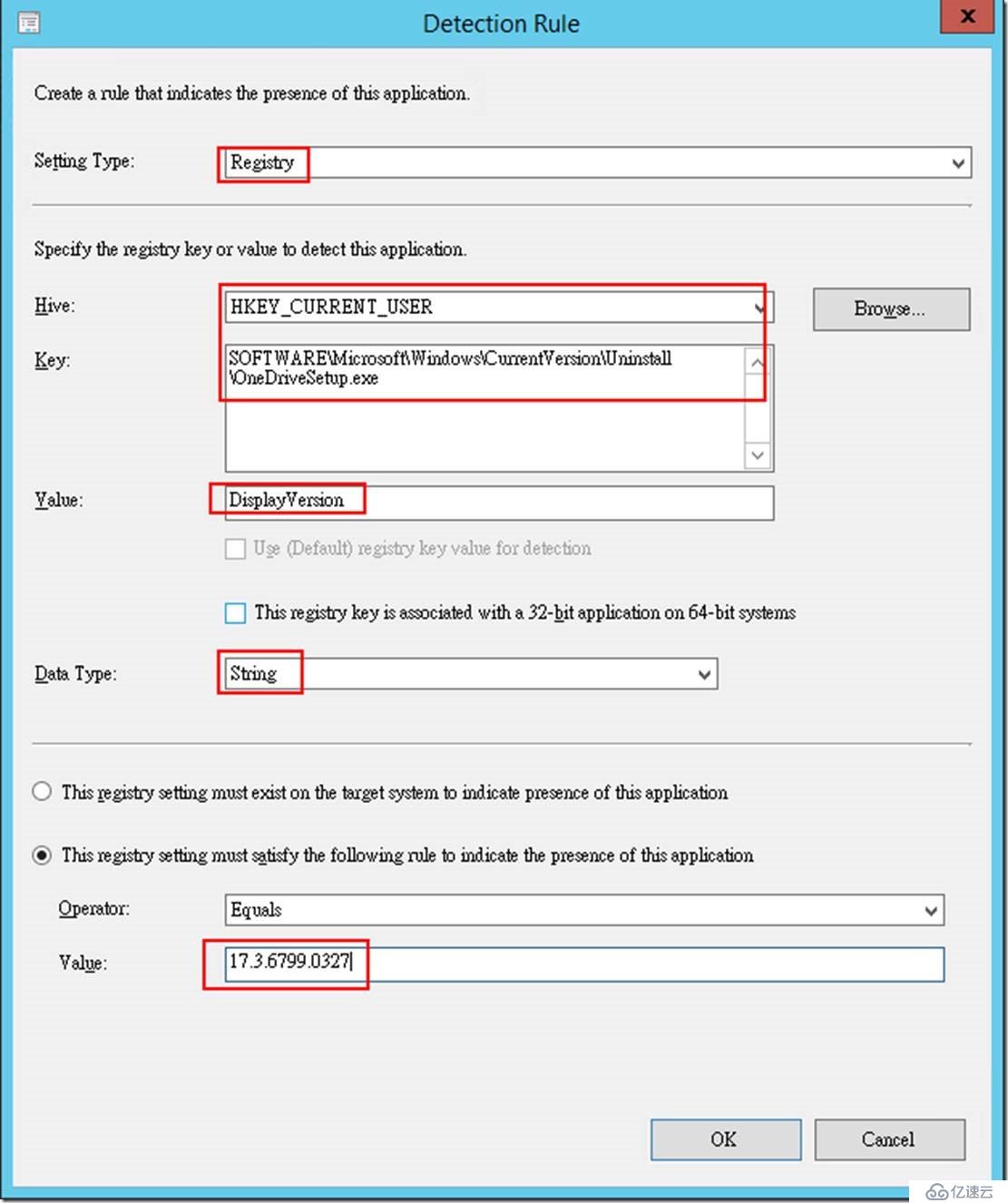 通过SCCM部署OneDrive客户端程序