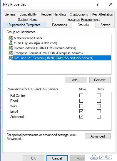 Cisco WLC 配置 NPS服务器