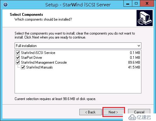 StarWind模拟iscsi设备 为vmware测试提供共享存储