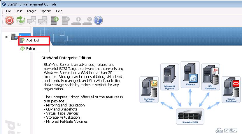 StarWind模拟iscsi设备 为vmware测试提供共享存储