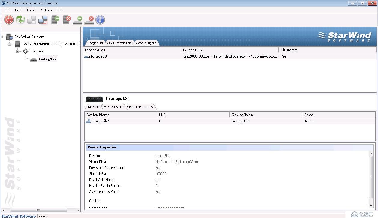 StarWind模拟iscsi设备 为vmware测试提供共享存储