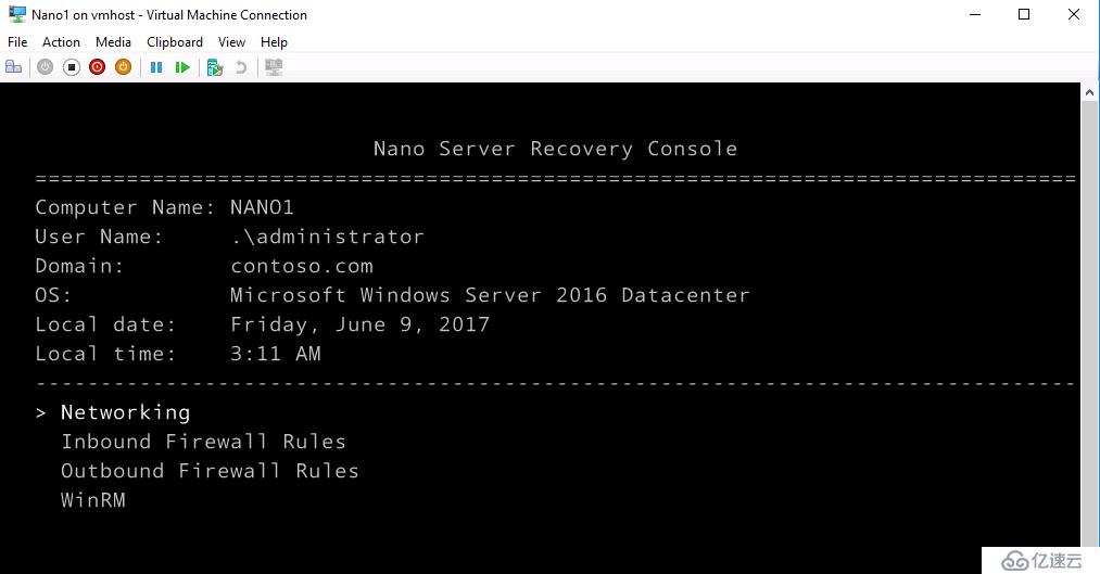 Windows Nano Server 部署