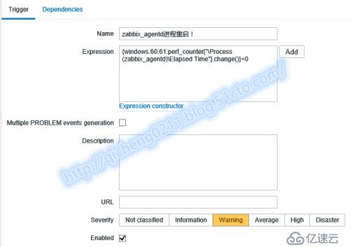 Zabbix如何監(jiān)控Windows進(jìn)程重啟