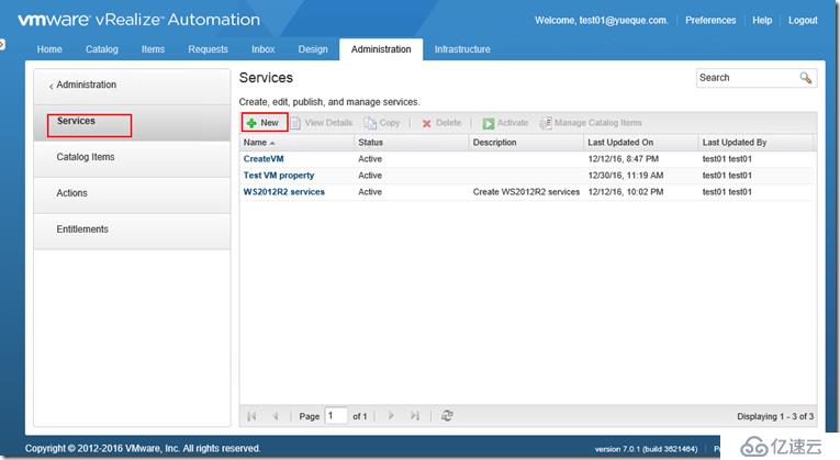 Windows Azure Pack与VMware VRA 对比(四)VRA IaaS功能测试