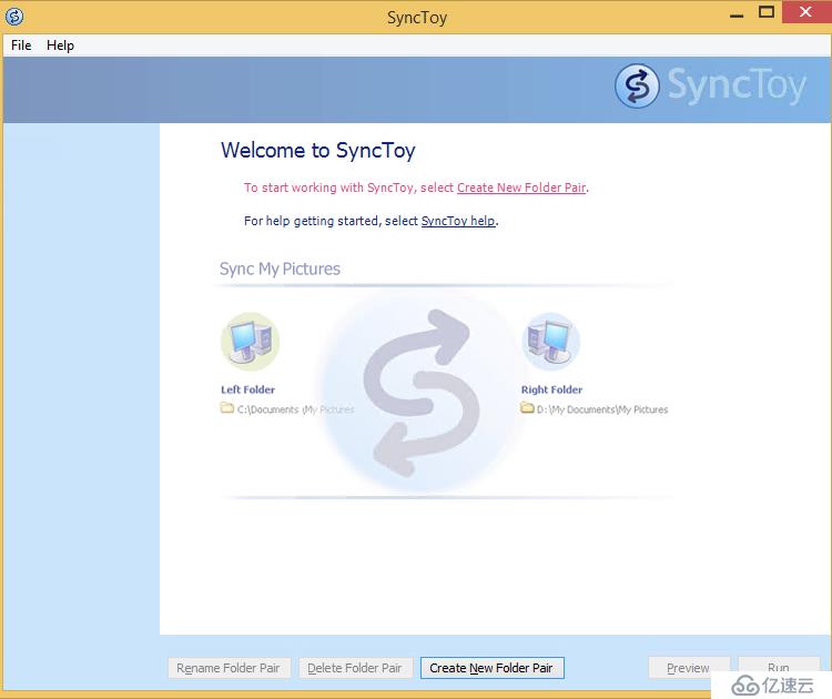 使用SyncToy 同步Windows数据到linux