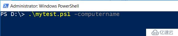 Windows PowerShell: Defining Parameters