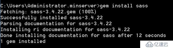 Sass学习笔记 -- 在Windows系统中安装Sass和Compass
