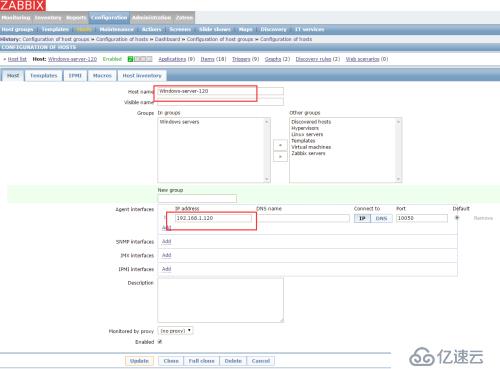 zabbix 2.4.5.1 监控windows 主机