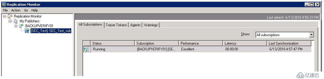 SQL Server Replication—本地發(fā)布訂閱配置