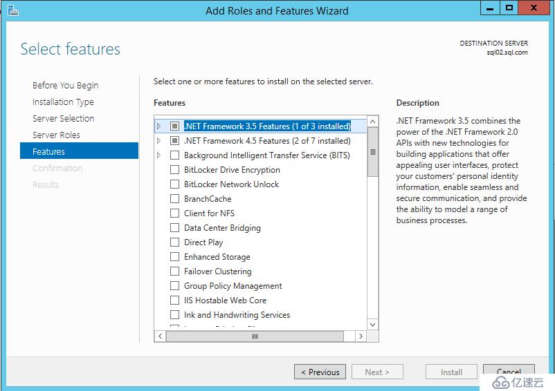 SQL Server Alwayson搭建四：故障转移集群配置