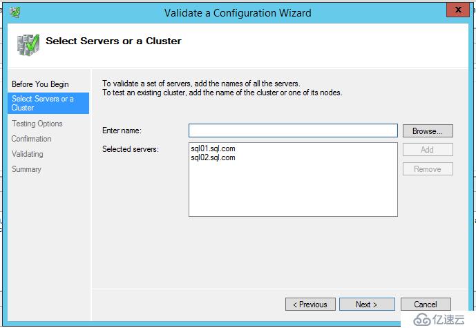 SQL Server Alwayson搭建四：故障转移集群配置