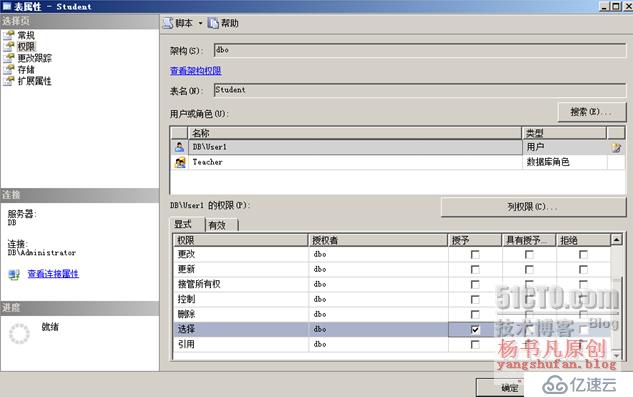 SQL Server权限设置