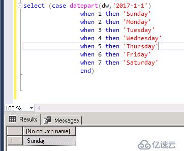 如何在SQL Server计算XX年第XX周是哪几天