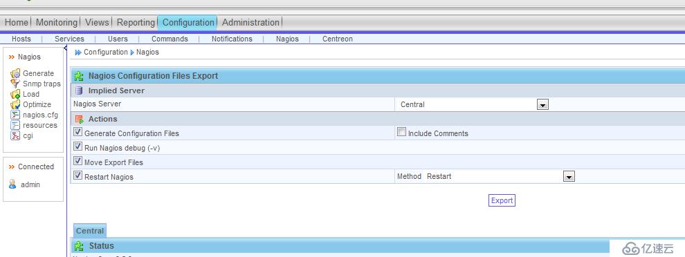 nagios+centreon总结之第八章——Centreon 添加nagios检查命令