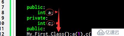 C++ class