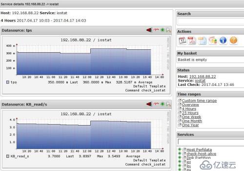 centos7.3 快速安装布暑pnp4nagios图形显示