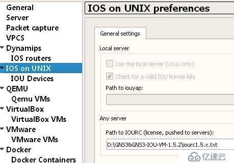 GNS3&GNS3-IOU-VM-1.5.2配置笔记