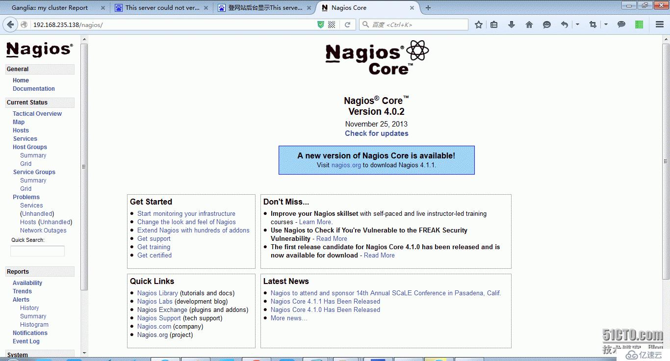 nagios的安装搭建以及添加监控主机