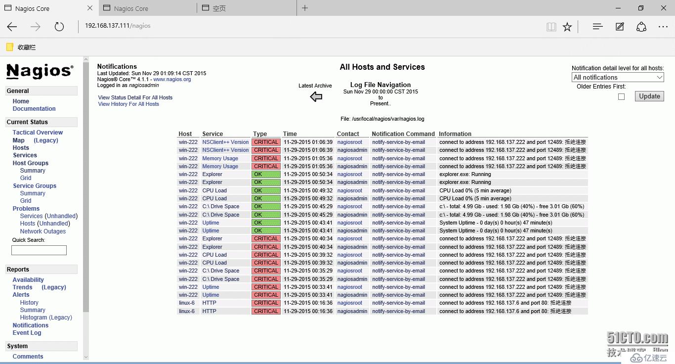 源码安装nagios监控系统(centos7)