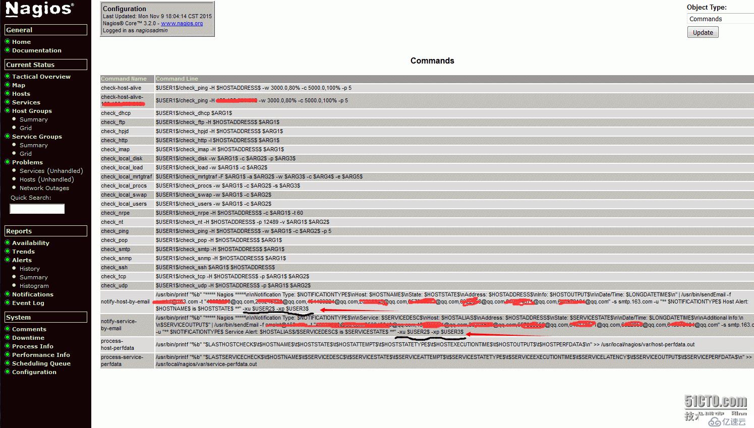 nagios_自定义宏变量隐藏发送邮件账号的敏感信息