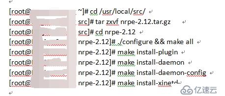 LINUX中nagios客户端安装步骤及遇到问题