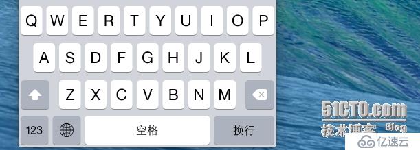 iOS8模拟器中文键盘