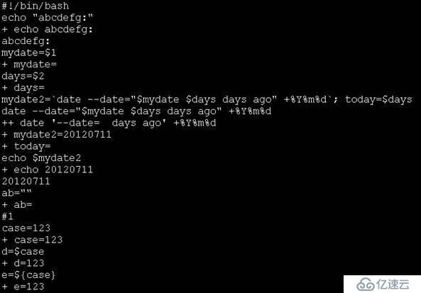 简单的shell脚本 移动开发 亿速云