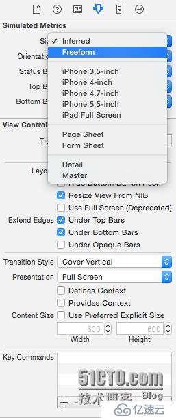 ios8新建项目的storyboard变成了正方形