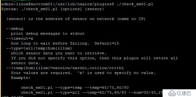 Nagios 监控温度感应器