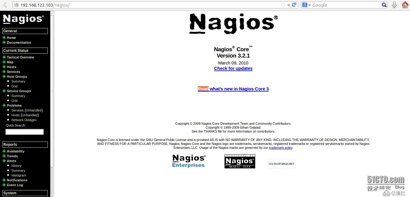 监控服务 nagios 安装配置