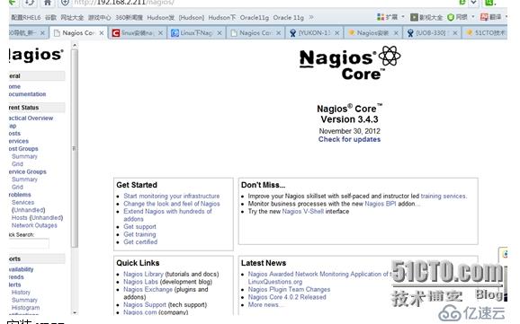 nagios服务搭建及常见报错处理