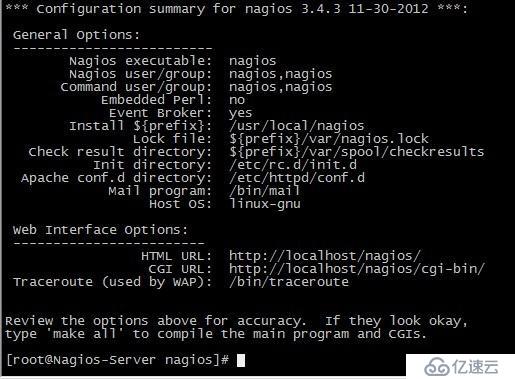 Nagios安装配置教程（三）开始安装
