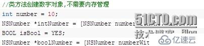 iOS开发篇——OC之NSNumber数字对象讲解