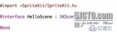 iOS7章节—创建基于SpriteKit框架的游戏工程