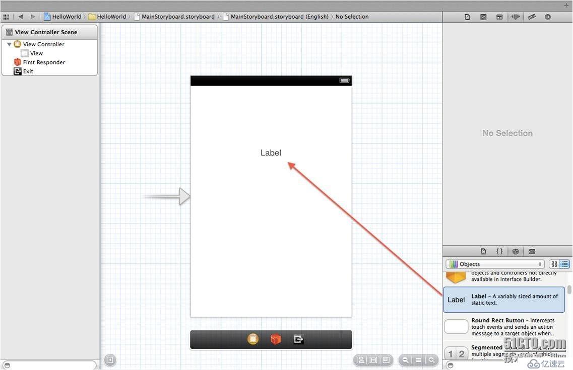 iOS培训篇——使用故事板重构HelloWorld