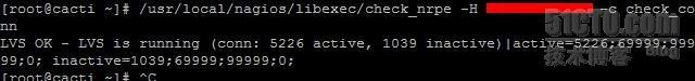 nagios監(jiān)控lvs連接數(shù)