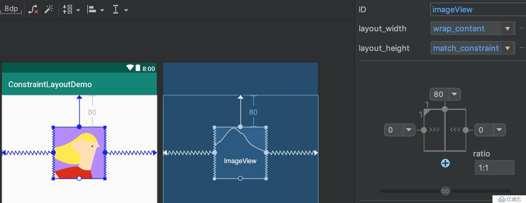 掌握ConstraintLayout（十）按比例设置视图大小