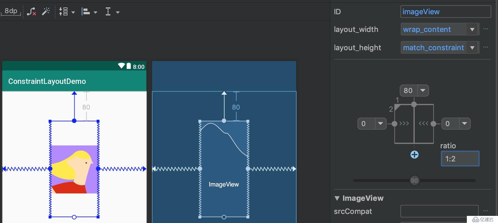 掌握ConstraintLayout（十）按比例设置视图大小