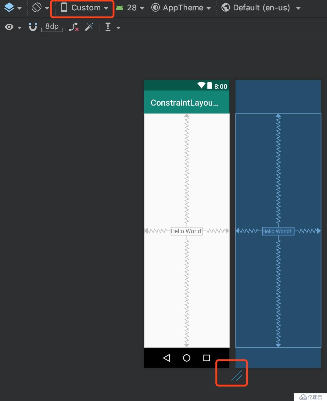 Android开发 - 掌握ConstraintLayout（三）编辑器