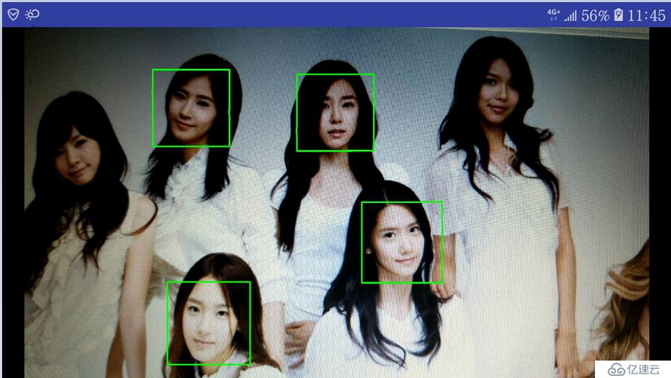 基于android studio开发的 opencv关于android人脸识别的DEMO