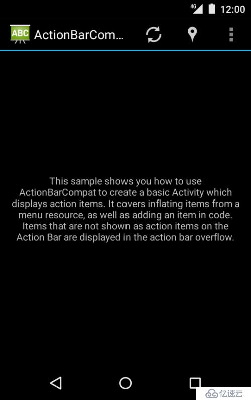 android-ActionBarCompat-Basic